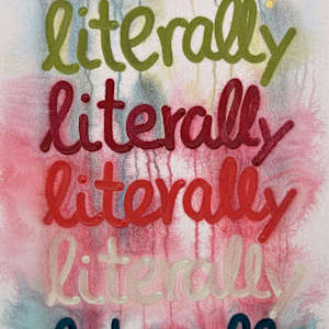 Literally! by Astrid Stoeppel  Image: detail