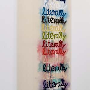 Literally! by Astrid Stoeppel  Image: studio wall