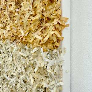 Literary Paperwork "Square #4" by Astrid Stoeppel  Image: detail