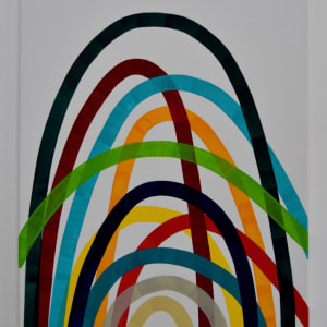 Loops #2 by Astrid Stoeppel  Image: studio wall