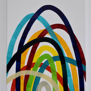 Loops #3 by Astrid Stoeppel  Image: studio wall