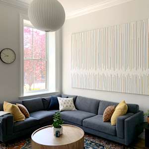 Minimalist gap #2 (Commission) by Astrid Stoeppel  Image: client's home