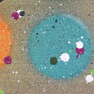Nature Spraydots! by Astrid Stoeppel  Image: detail