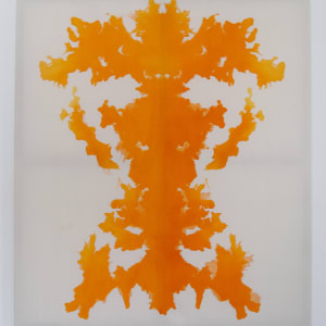 Orange Mirroring! by Astrid Stoeppel  Image: studio wall