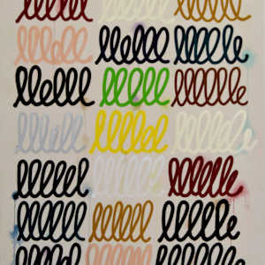 Script #5,6 diptych by Astrid Stoeppel, Image 2.