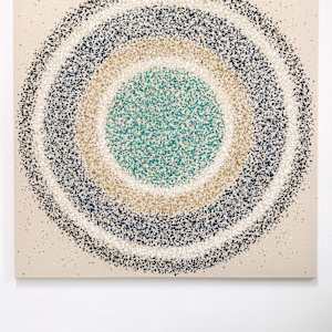 The Nature Circles #2 by Astrid Stoeppel  Image: studio wall