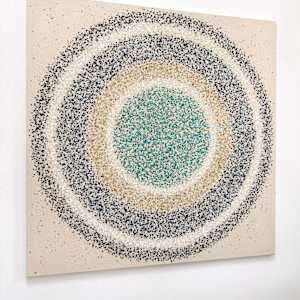 The Nature Circles #2 by Astrid Stoeppel  Image: studio wall