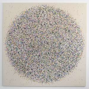 The Nature Dot "Summer" by Astrid Stoeppel  Image: studio wall