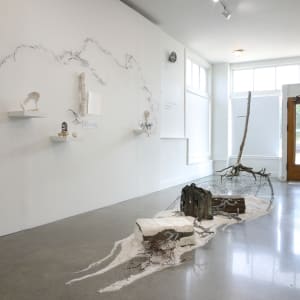 Too Much to Carry (Installation) by Mary Coss 