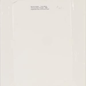 Pink and Red Triangle by Beverly Hallam 