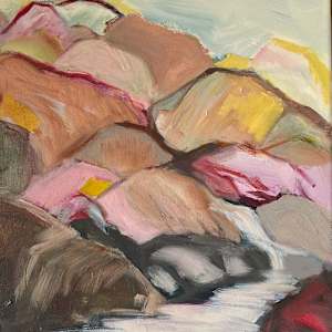 Imagined Valley of the Quiet (unframed) by Suellen Tomkins, Image 1.