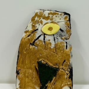 Ceramic amulet i by Jeni Johnson