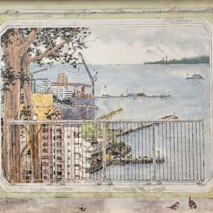 Sunday Stroll - Beach (星期日的漫步 - 岸 ) by Cindy Lim