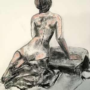 Seated Figure by Lori Morrell Whitaker, Image 1.