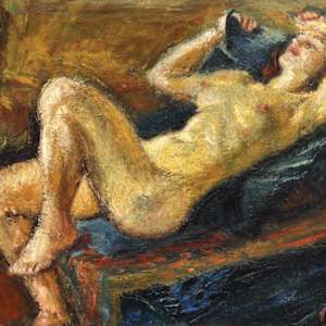 Nude Lying Down by Iosif Iser