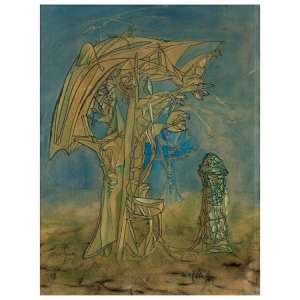 Paysage surréaliste by Jacques Hérold