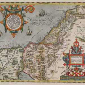 Palestine, Orbis Terrarum edition by Abraham Ortelius