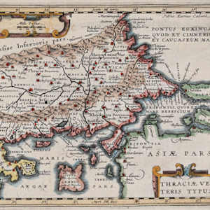 Thrace by Pieter van der Keere