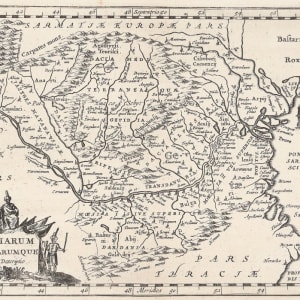 Dacia and Moesia by Philipp Clüver