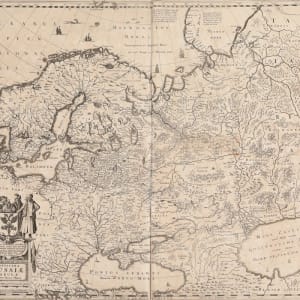 NOVISSIMA RUSIAE TABULA by Isaac Mossa