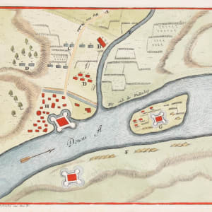 Orsova veduta (includes Ada Kaleh Island) by Gabriel Bodenehr