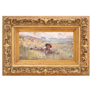 Shepherd from Doftana Valley by Nicolae Grigorescu