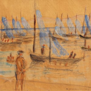 In the Douarnenez Port by Theodor Pallady