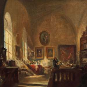 The Collector by Antal Peczely