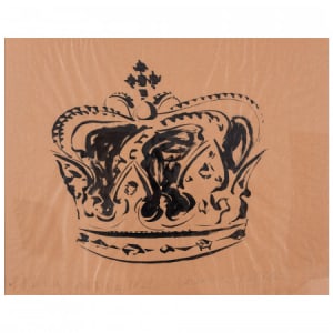 The Royal Crown; Queen Maria's Crown - Diptych (Coroana Regală; Coroana Reginei Maria - Diptic)* by Mircea Cantor 