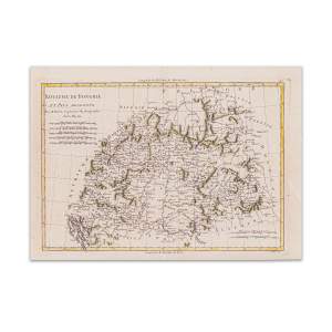 Royaume de Hongrie et pays adjacents [Regatul Ungariei si tarile adiacente] by Rigobert Bonne