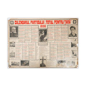 Calendarul Partidului „Totul pentru tara”
