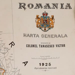 Harta Generala a Romaniei Mari by Victor Tănăsescu