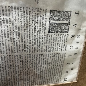 Ottoman Empire, Amsterdam by Willem Janszoon Blaeu  Image: Back side