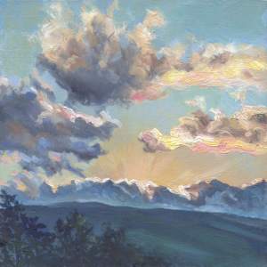 Clouds Illuminated by Linda Deming