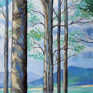 Sky Mountains by Linda Deming