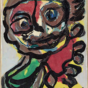 Hoved by Karel Appel