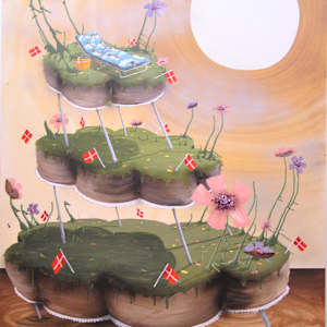 Island on the top of by Krista Rosenkilde
