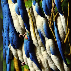 Aus der Serie: ID Hybrid MI (Lentikulardruck) by Maximilian Siegenbruk