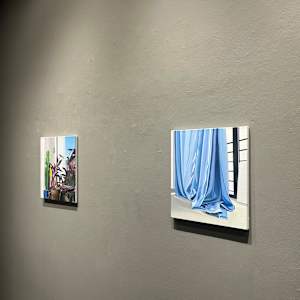 Vorhang, Fenster, Leinwand by Lara Kaiser, Image 2.