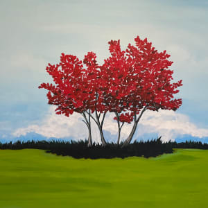 Suburban Landscape by John Chase Campbell, Image 1.