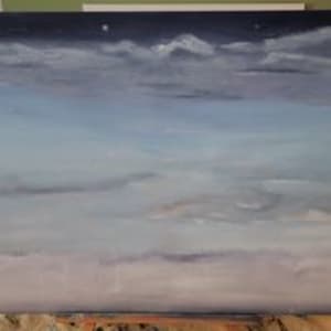 Night Sky Clouds VIII by Helen Ollerenshaw