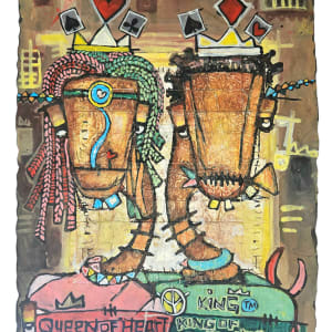 Queen of Hearts King Diamond by Julian Dokcen