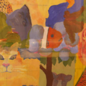 Lesson in Collage Painting by Emily Pitt