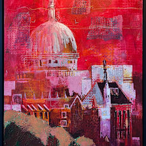 Pink St Pauls by Richard Knight