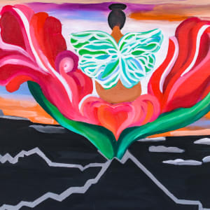 The Rose That Grew With Wings by Chanel Yvonne