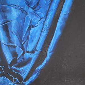 Black Satin in Blue Light, Cill Railaig No. I by Alysson Keehan