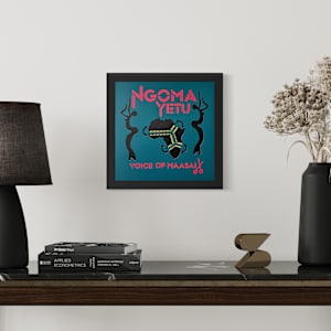 Ngoma Yetu by Jessey Jansen  Image: A room transformed by Voice of Maasai album art.