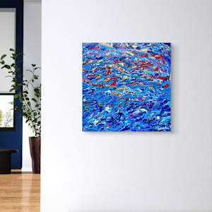The deep blue by Annabelle Volpi 