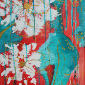 Flowers of paradise by Annabelle Volpi  Image: Original painting