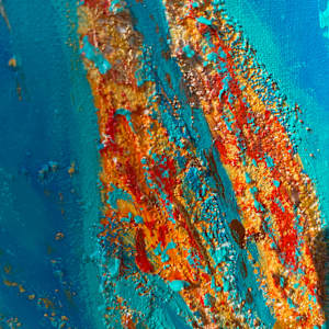 Golden depths, jewels of the sea by Annabelle Volpi 
